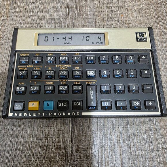 Vintage HP 12C Calculator Made in USA – Tested Working Vintage Hewlett-Packard - Picture 9 of 16